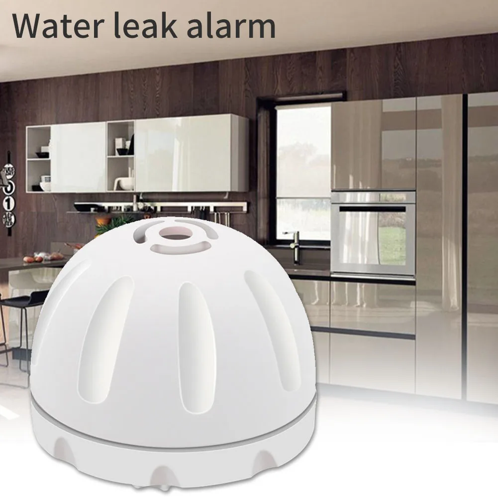 Kitchen Water Leak Sensor Bathroom 360 Degrees Sound Alert Wireless Toilet Flood Level Mini Home Security Overflow Alarm