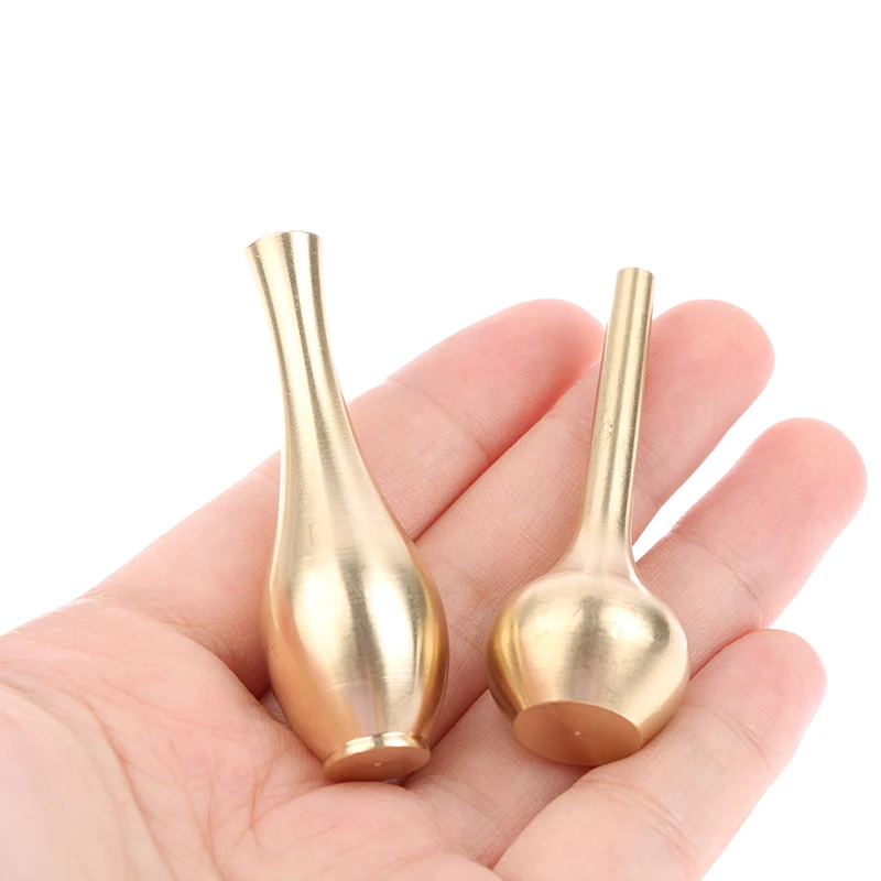 

1 Pcs Mini Pure Copper Vase Gold Decorative Living Room Antique Vase Unique Vase