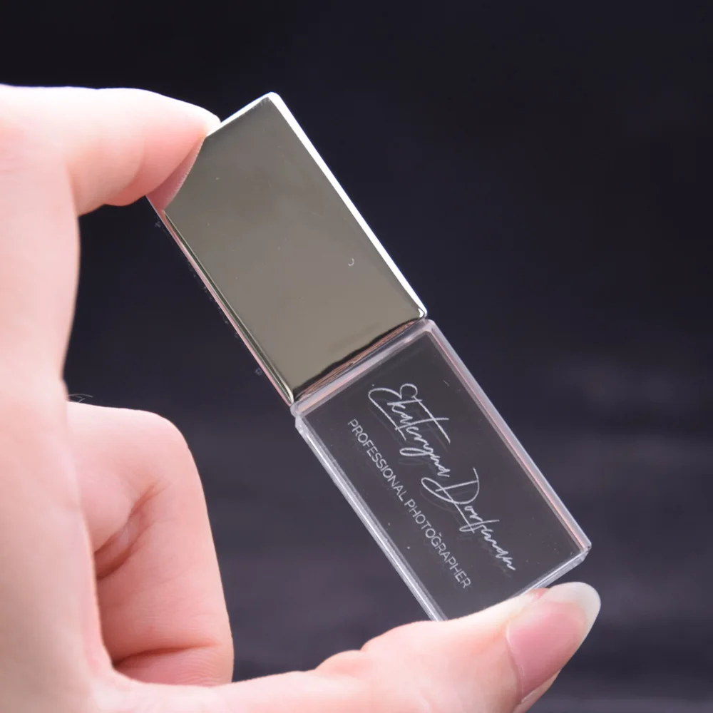 USB флеш накопитель серебристый с кристаллами 4/8/16/32 ГБ 2 0|USB флэш-накопители| |