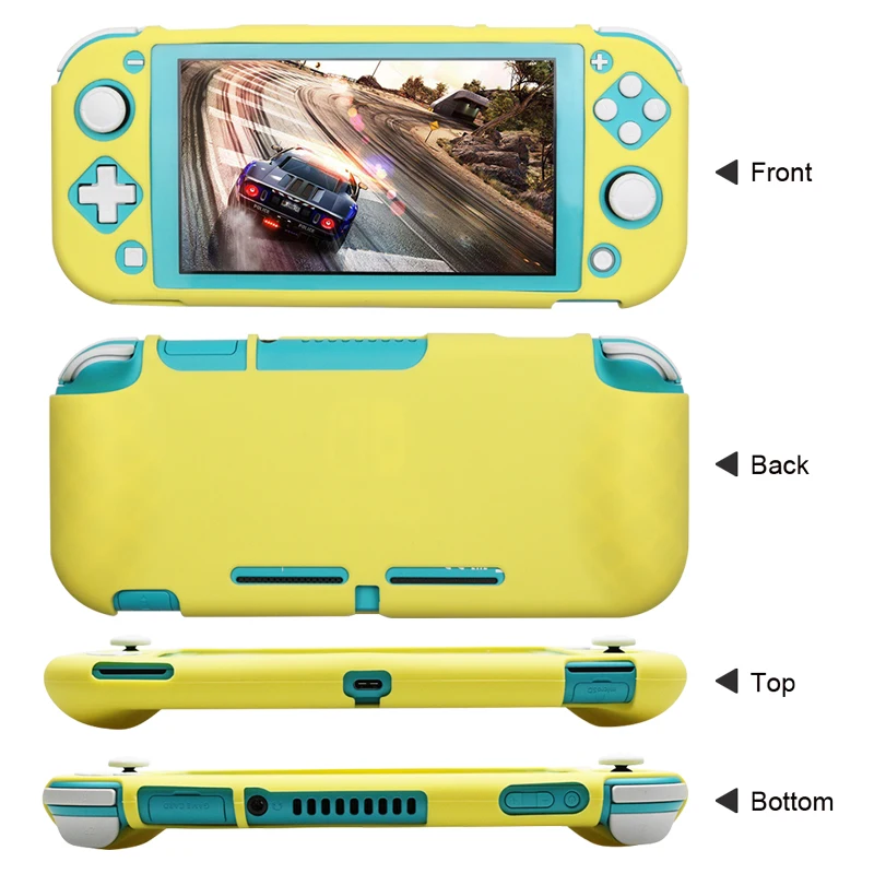 Мягкий силиконовый чехол, защитный чехол для kingd Switch Lite, мягкий чехол, кристальная оболочка для NS lite, аксессуары для консоли