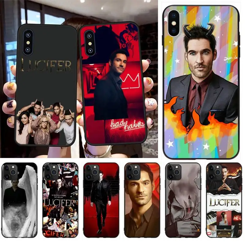 Чехол для телефона PENGHUWAN Tom ellissa Lucifer чехол iPhone 11 pro XS MAX 8 7 6 6S Plus X 5S SE XR | Мобильные