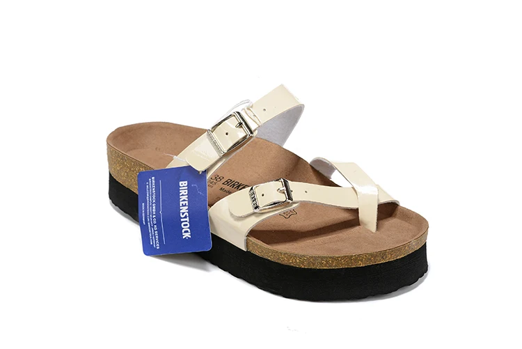 Новое поступление года; сандалии-шлепанцы Birkenstock; альпинистские мужские и женские классические водонепроницаемые пляжные шлепанцы для спорта на открытом воздухе; Размеры 35-46 - Цвет: 1