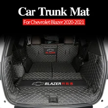 

Trunk Mats For Chevrolet Blazer 2020-2021 Storage Mat Cargo Tray Waterproof Floor Sheet Carpet Mud Protective Pad Accessories