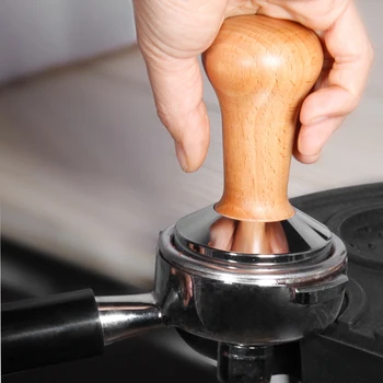

Practical Stainless Steel Coffee Tamper Espresso Powder Flat Press Hammer For Espresso Coffee Machine Press Coffee Grind Barista