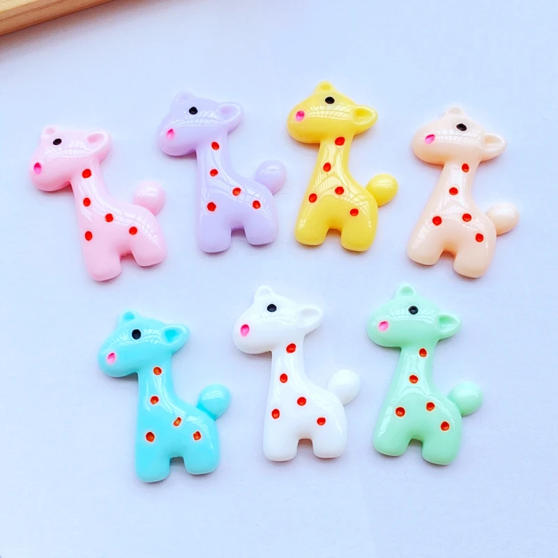 

14Pcs New Cute Resin Mini Fawn Flat back Cabochons Scrapbooking DIY Jewelry Craft Decoration Accessories