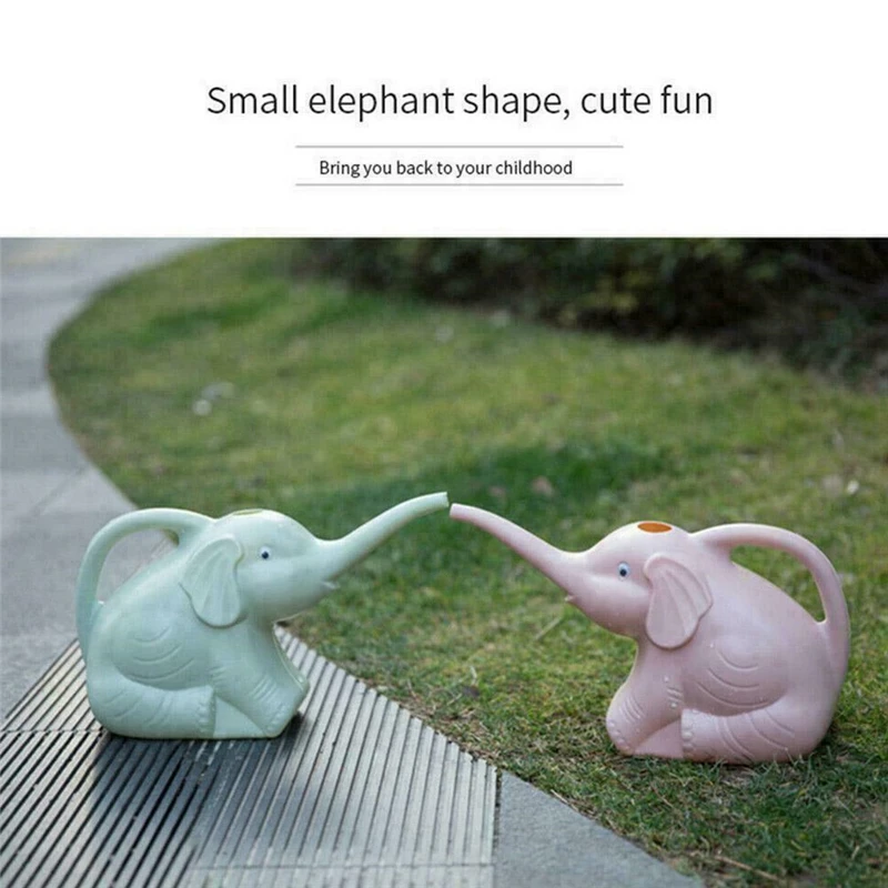 1 Pcs Elephant Shape Watering Can Pot Home Garden Flowers Plants Succulents Potted Watering Pot Gardening Water Bottle Tool