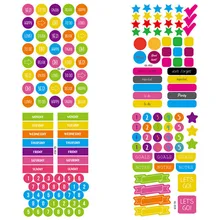 (42 รูปแบบสามารถเลือก) น่ารัก Markup สติ๊กเกอร์ DIY Scrapbooking กระดาษไดอารี่วางแผนอัลบั้ม VINTAGE Seal ตกแต่ง(China)