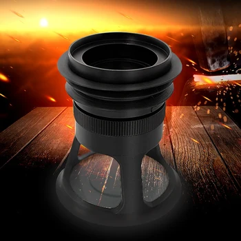 

Desktop Cylinder Magnifier Scale Loupe 5X Fingerprint Comparison Printing Helping Hand Scaled Magnifying Glass