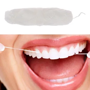 

30m Tooth Pick Interdental Teeth Clean Toothpick Flosser Eco Friendly Bamboo Charcoal Dental Floss Stick Oral Clean For Teeth