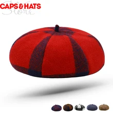 Новое поступление, берет, Женская восьмиугольная кепка, остроконечная, Блиндер, берре, британский живописец, французская шляпа, заколка, петтен, живописные шляпы, бере