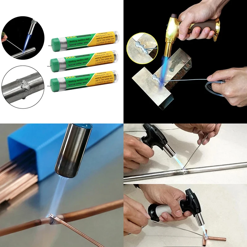 Solder Wire Welding Nickel Aluminum Stainless Steel Copper Wire Hardware Automotive Water Tank