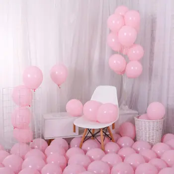 

Macaron Dark Pink Party Decoration Pastel Colored Balloons Latex Balloons Birthday Wedding Engagement Anniversary Christmas