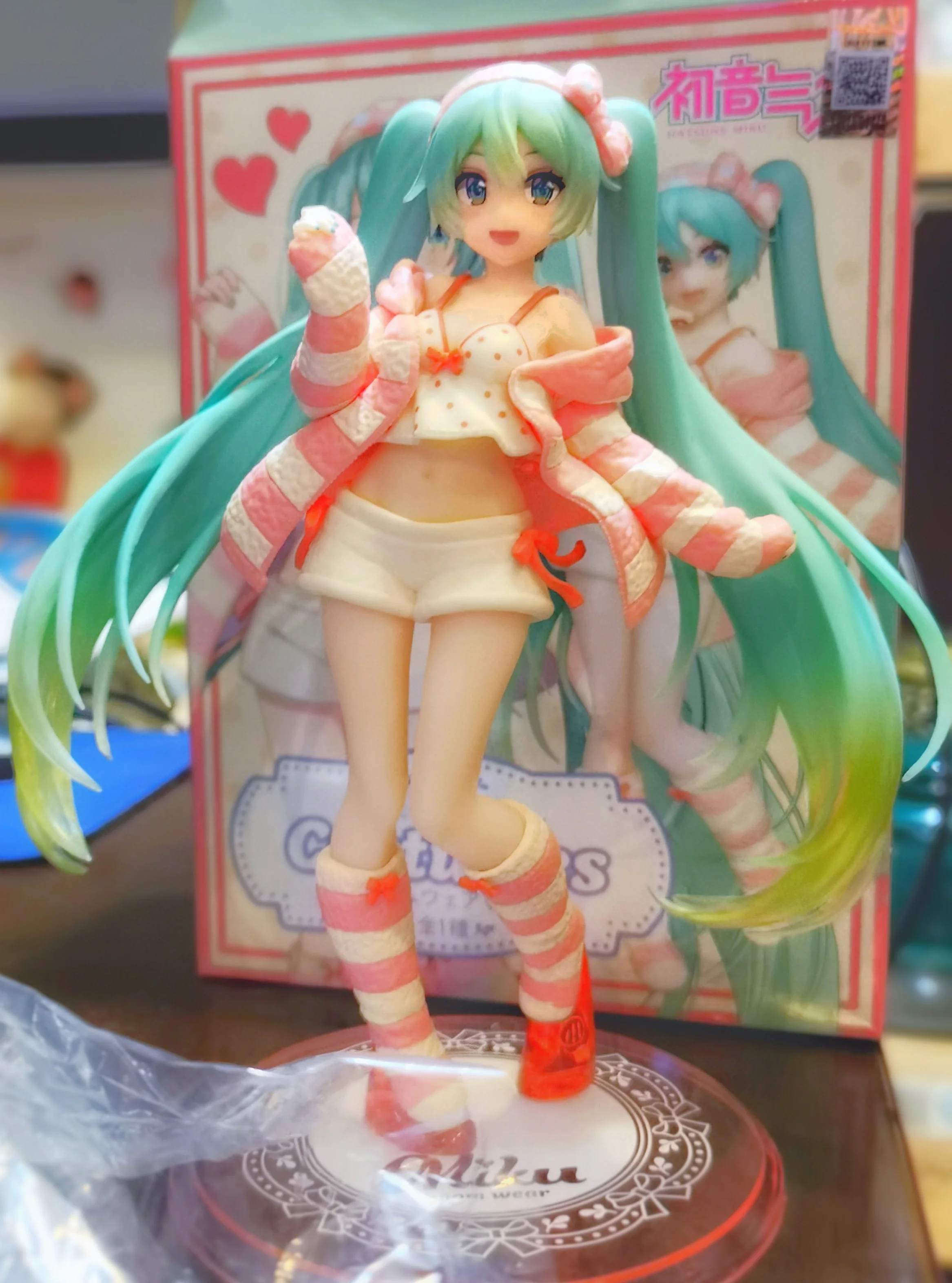 Hatsune Miku costumes room wear plain clothes figure from japan 