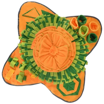 

Dog Puzzle Toy Pet Snack Feeding Mat Boring Interactive Game Training Blanket Snuffle Feeding Training Mat