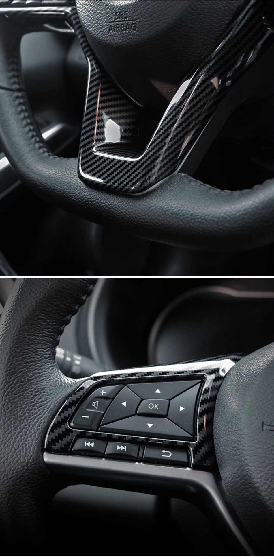 My Good Car Lenkrad-Schutzabdeckung Passend für Nissan Qashqai J11 Dualis 2 X-trail Xtrail T32 2019 - 2021 – Detail 2