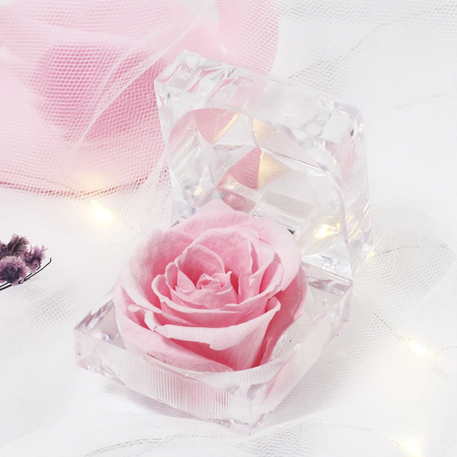 Неувядающий вечный цветок сушеные цветы свежие розы украшение сделай сам