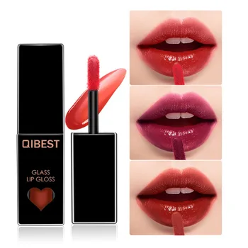 

Water mirror lip glaze lipstick tube glass lip glaze set lasting waterproof and moisturizing