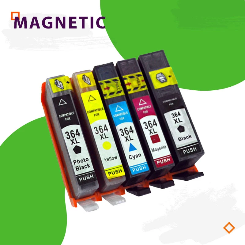 aangenaam Bruidegom Geloofsbelijdenis Compatibele Inkt Cartridges Voor HP364 364 364XL Voor Hp Photosmart 5520  6510 6520 7510 B109 B110 B209 C310 C410|Inktpatronen| - AliExpress