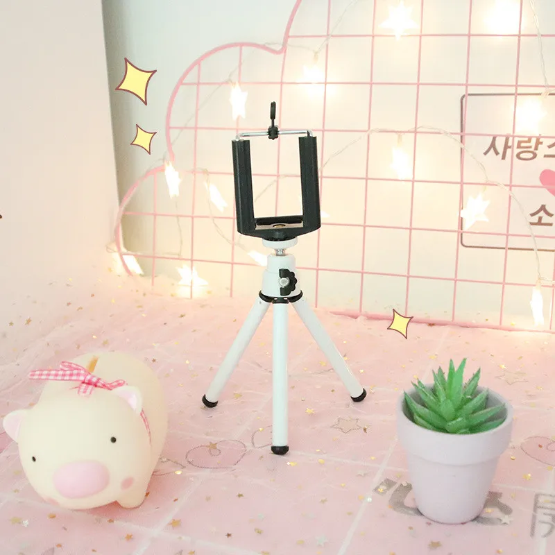 

Camera Phone Holder Table Tripod Telescopic Two Section Tripod Desktop Photography Tripod Small Digital SLR Camera Bracket