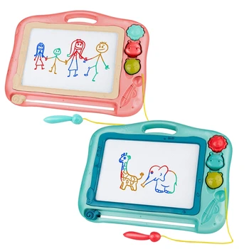 

Children's netic Drawing Board, Color Rewritable net Writing Sketch Pad, Children's Graffiti Board, Writing Board, with Ma