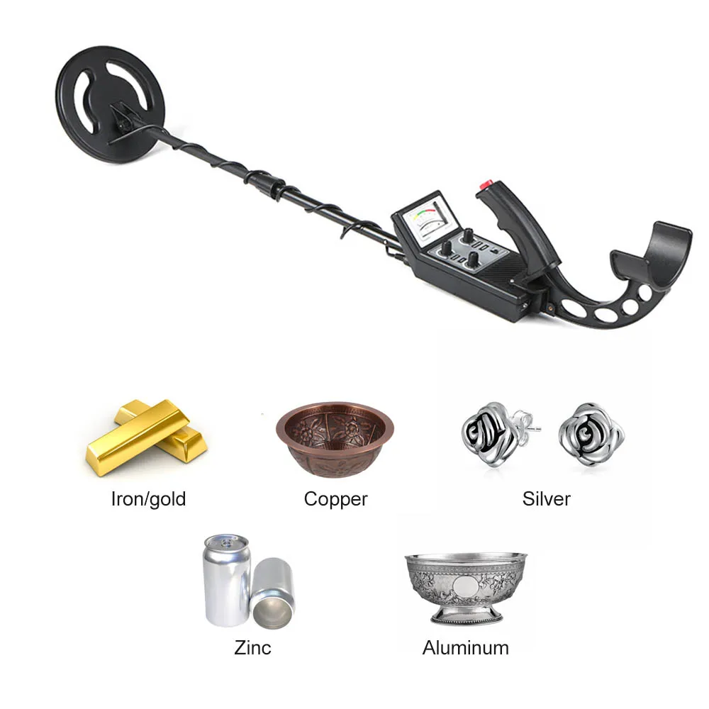 

Adjustable volume Underground Metal Detector Gold Detectors with Pinpoint Treasure Hunter Tracker Seeker Metal Circuit Detector