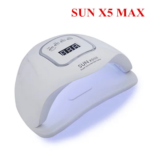 SUNX5 Plus на гвозде лампа 80W УФ светодиодный гель для ногтей Сушилка маникюра