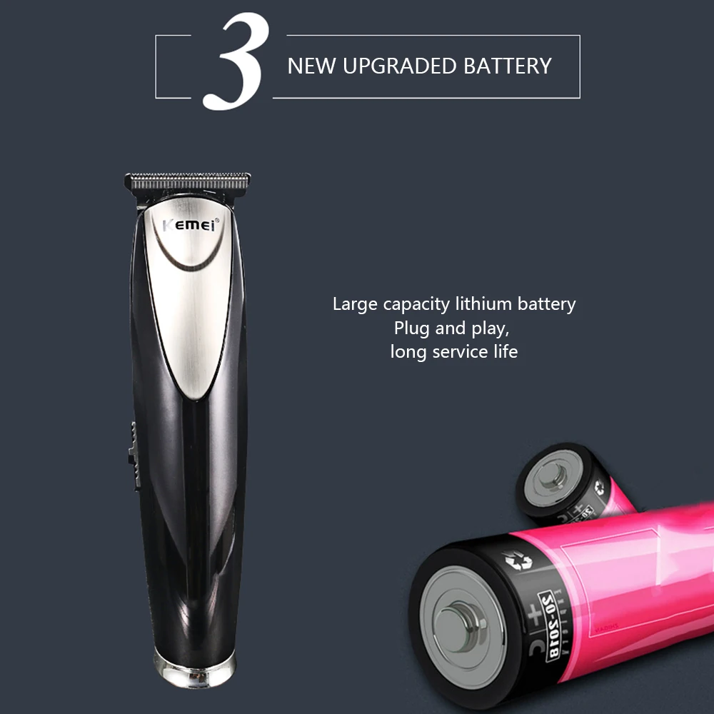 Прямая поставка, профессиональный триммер для волос, электрический перезаряжаемый триммер для стрижки волос, Набор насадок для мальчиков и мужчин