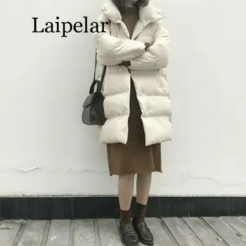 

Down Jacket Women Winter 2019 Outerwear Coats Female Long Casual Warm Down puffer jacket