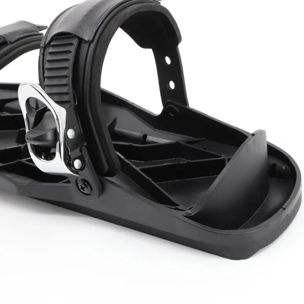 Portable Mini Ski Skates for Snow, Short Skiboard Snowblades, High Quality, Adjustable Bindings, Skiing Shoes