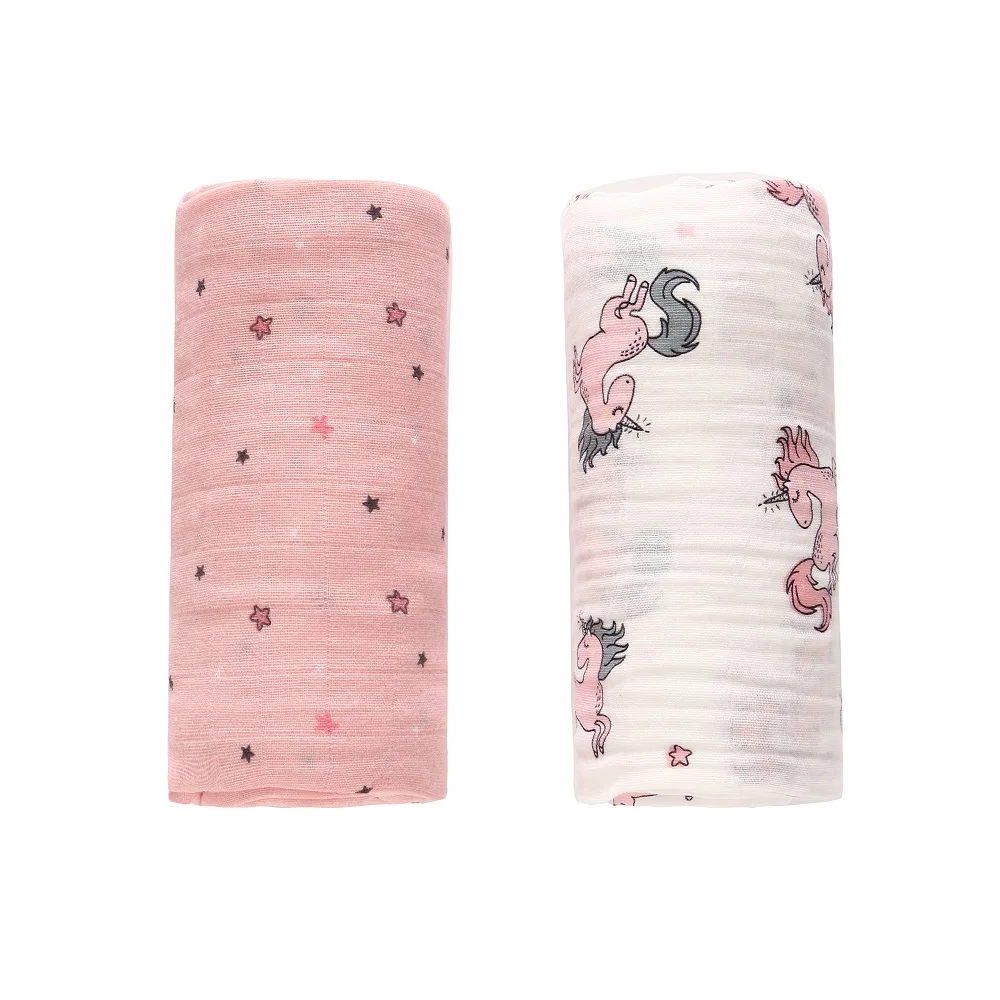 Unicorn & Star-1 Pink 