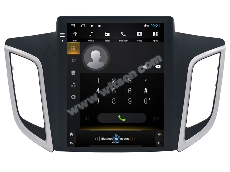 WITSON вертикальный экран автомобильный dvd с gps 4GB ram+ 64G rom для HYUNDAI IX25/CRETE- Автомагнитола с gps автомагнитолой