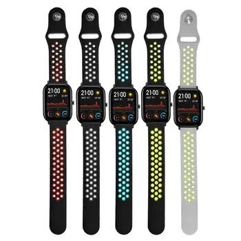 

Replacement Wristbands Straps For Xiaomi Huami Amazfit GTS Smart Watch 20mm Watch Strap Hole Back Button Silicone Band Strap