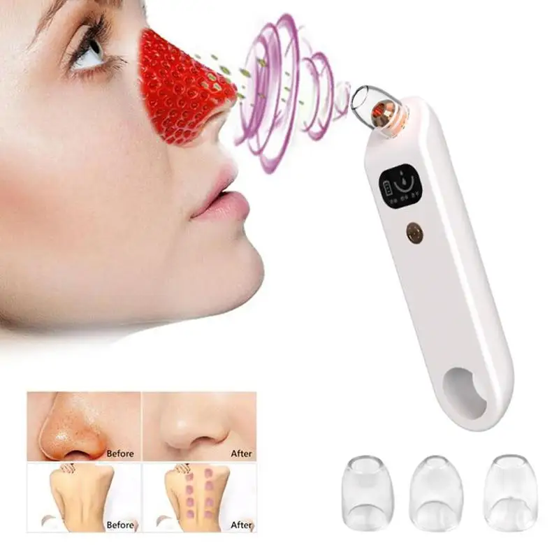 Blackhead Remover Vacuum Suction Face Pimple Acne Comedone Extractor Facial Pores Cleaner Skin Care Tools