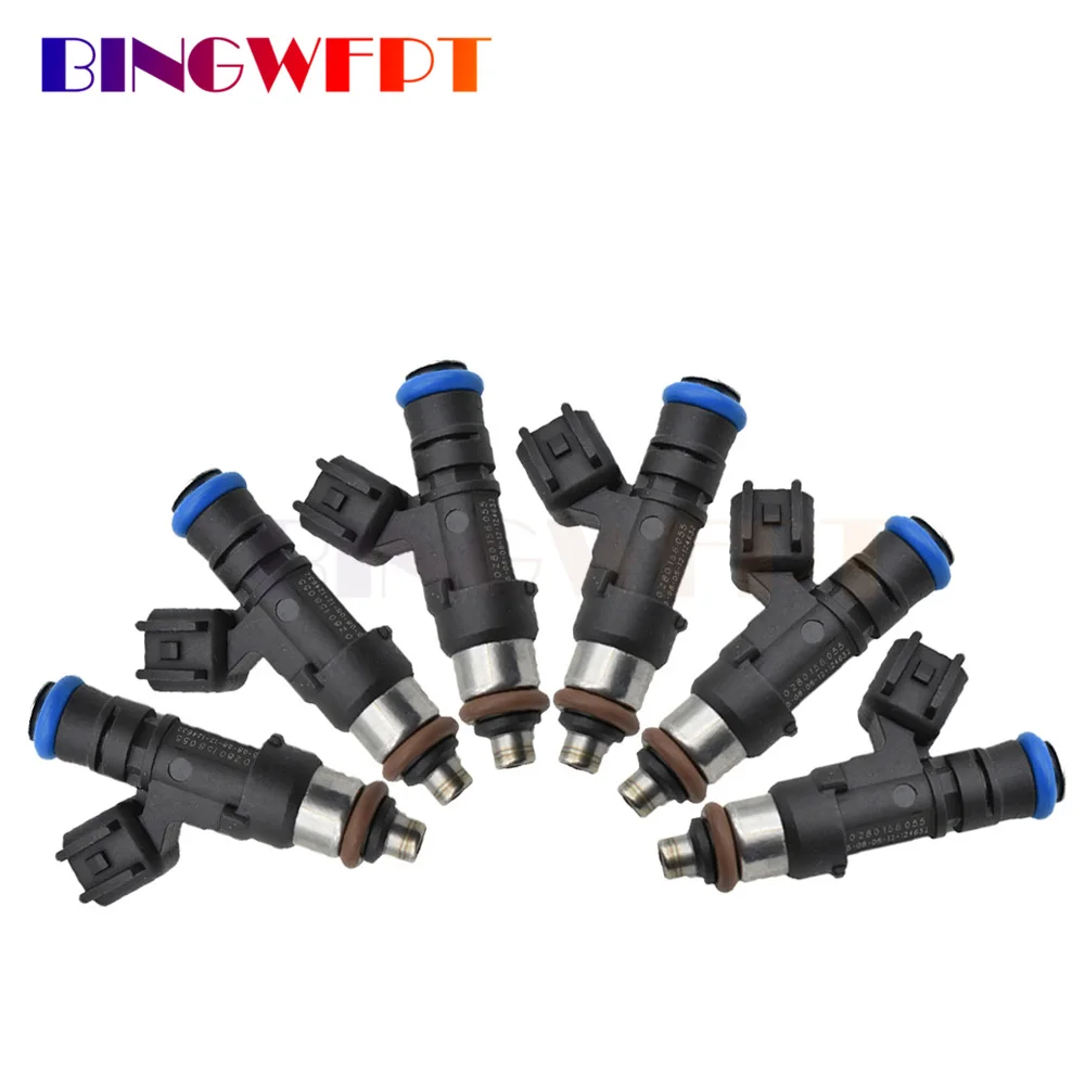 6pcs/lot Fuel injectors OEM 0280158055 for GMC Explorer Mustang Ranger Mazda B4000 Mercury Mountaineer Land Rover | Автомобили и
