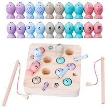 Montessori-Toys Game Catch Puzzle Wooden Educational Baby Children Digit Worm for Gifts