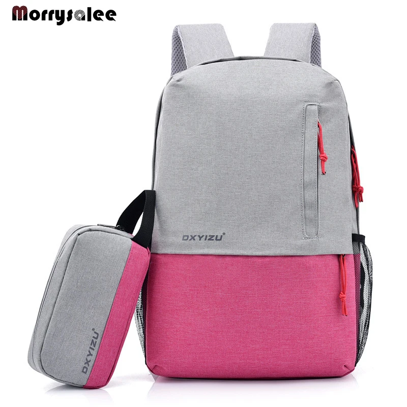 

Men's Laptop Backpacks Computer Male School Backpacks Rucksacks Leisure for Teenage Travel Shoulder Mochila Grey