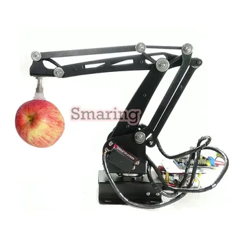 

3 DOF Air Pump Stainless Steel Robot Arm Robot hand With Control Kit For Robot DIY