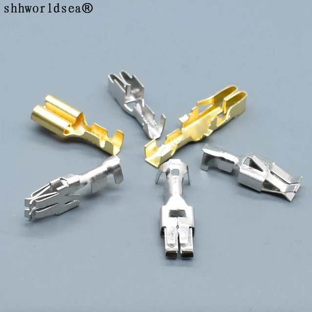 Shhworld sea 10PCS 자동차 보험 퓨즈 홀더 터미널 자동차 미터 퓨즈 박스 터미널 VW Audi N 907 327 03 / N 906 966 03