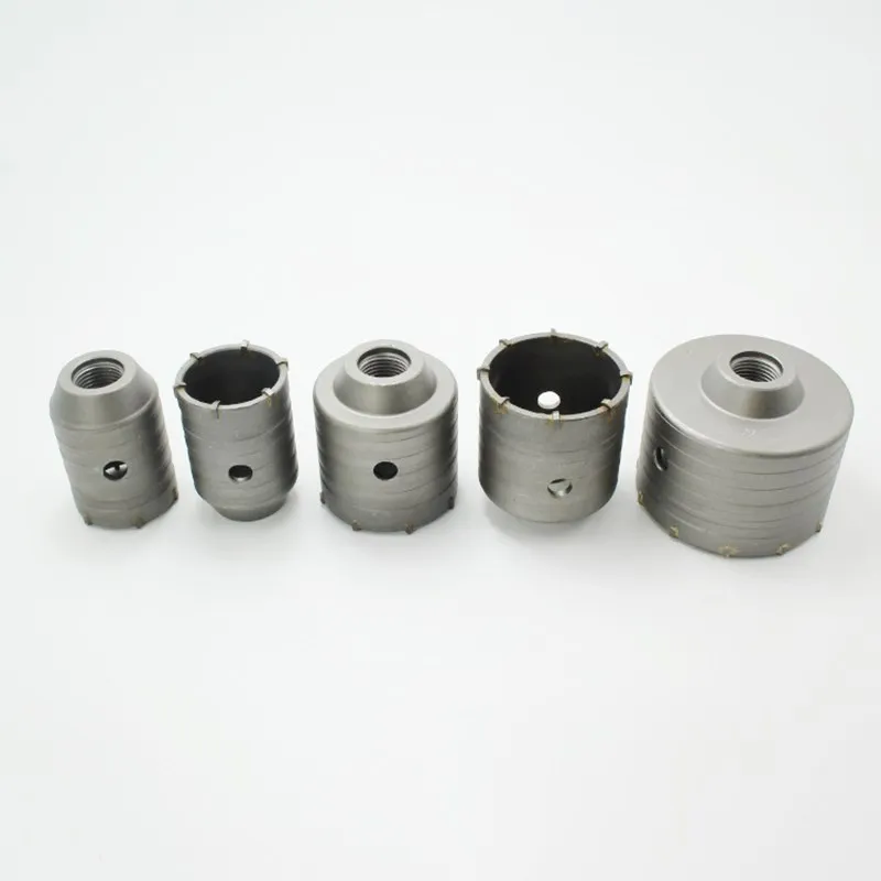 Juego De 10 Brocas SDS Plus Para Hormigón Y Pared - Cortadores De Agujero TCT De Tungsteno Para Ladrillo, Cemento Y Piedra
