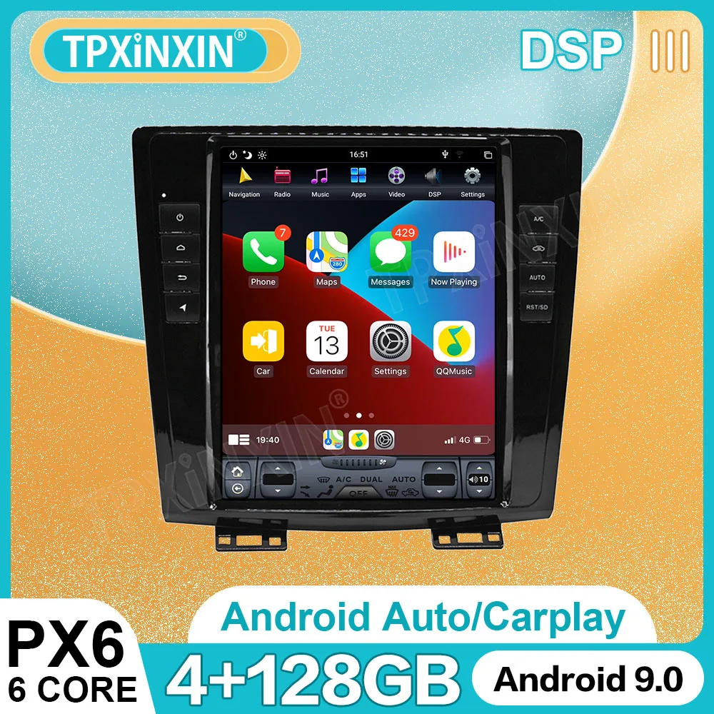 

Android 9 Tesla Style For Great Wall Haval H6 2015 2016 2017 2018 GPS Navi Car Radio Stereo Receiver Multimedia Player Head Unit