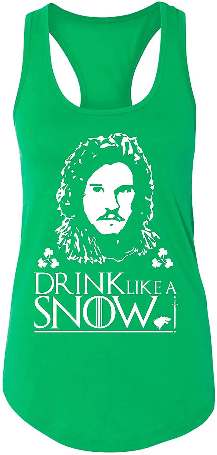 Drink Like a Snow День Святого Патрика забавная ирландская Женская майка-зеленая новая Унисекс Мужская Женская толстовка с капюшоном