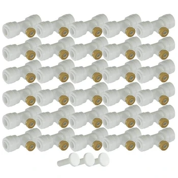 

30 Pack Brass Mist Nozzle Kit, Cooling System Nozzle 0.m 10/24 UNC, Mist Nozzle Kit