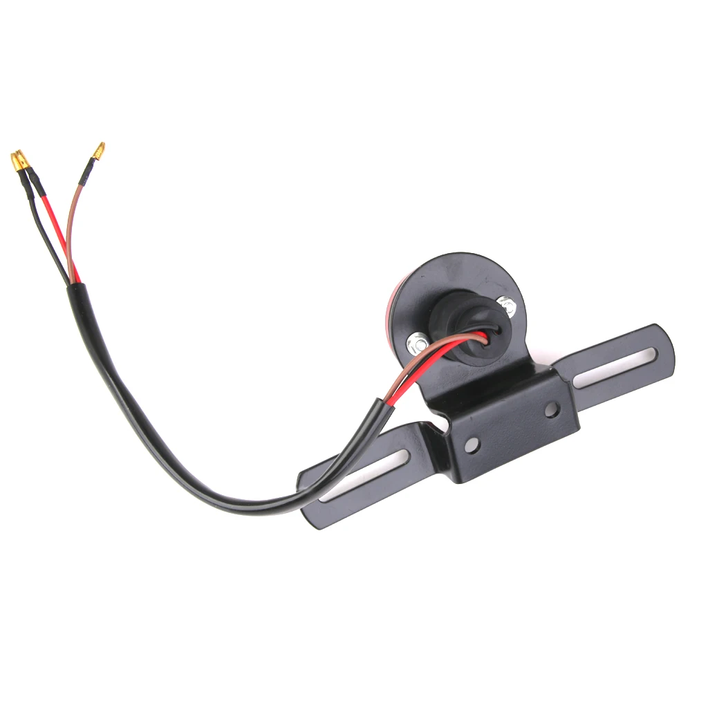  Motorcycle Motor Brake Tail Rear Light Plate Holder For  Most Motorcycle Street Biker Cruiser/Chopper Dirt Bike ATV DC 12V  