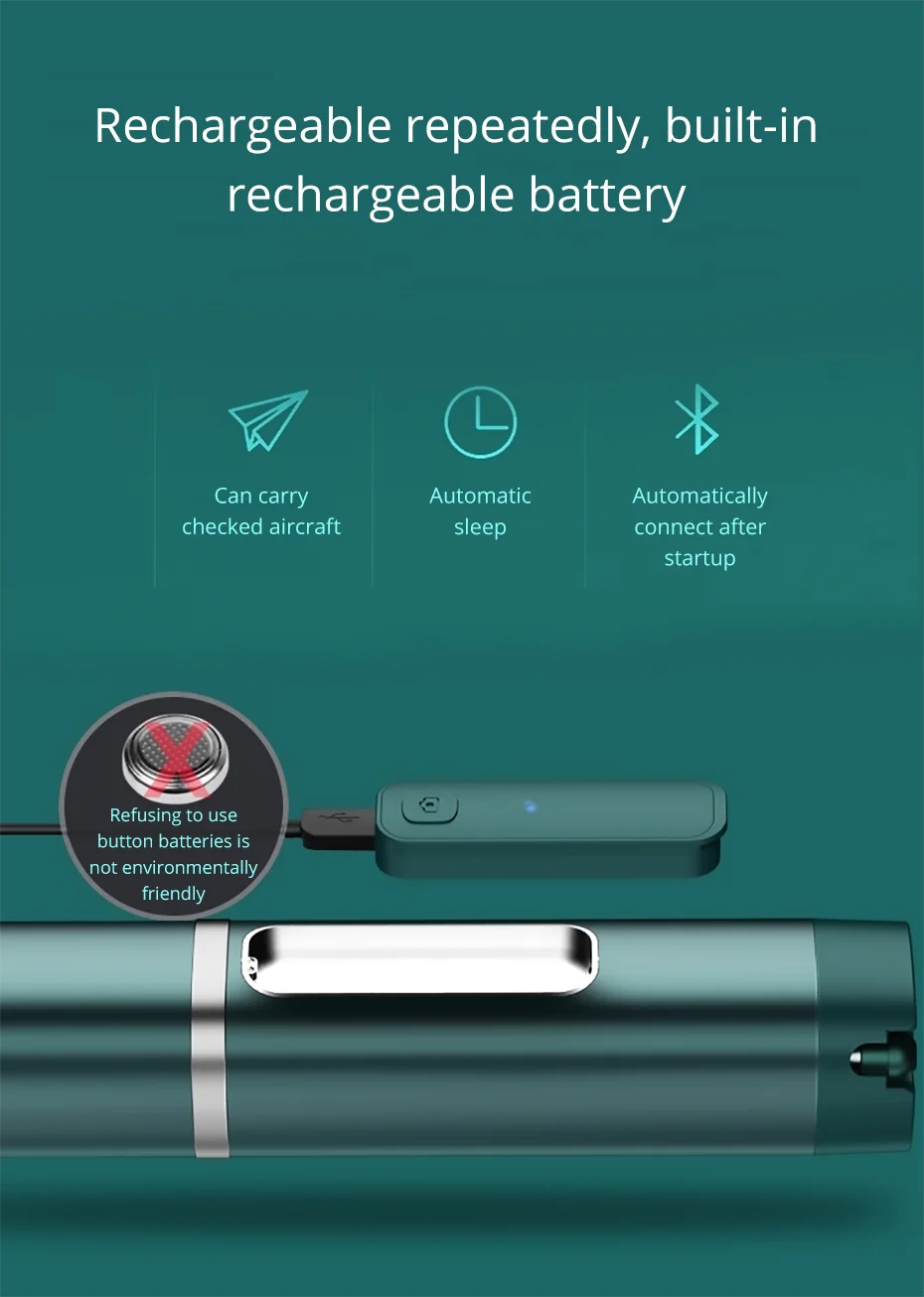 Bonola All Metal Portable Selfie Stick (1)