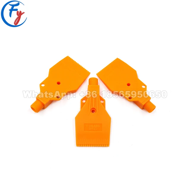 Abs727 Erős Fújó Erő Levegő Fúvóka, 1/4 "Bspt Szál Méretű Abs Alagi Anyag Légi Flower Szélpermet Fúvóka - Image 2
