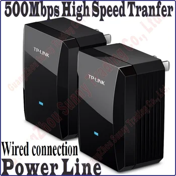 

TP-LINK AV500 Mini Power Line Adapter up to 500Mbps Ethernet Network Powerline Ethernet Cable Adaptor, Plug and Play