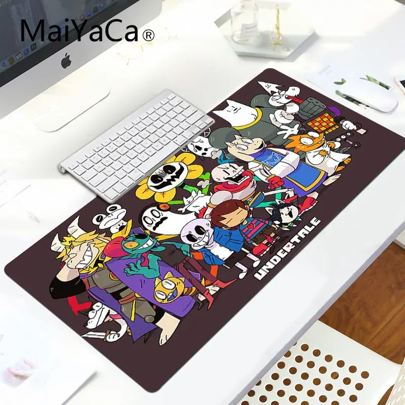 MaiYaCa Sans undertale индивидуальные коврики для мышки ноутбук коврик для мышки в стиле аниме Удобная мышка коврик игровая защелка для мыши - Цвет: LockEdge 30X90cm