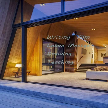 

SUNICE 2mil Clear Whiteboard fILM Single Side Writing Film home Use Adhesive Office Meeting Width:45cm(17.7inch)