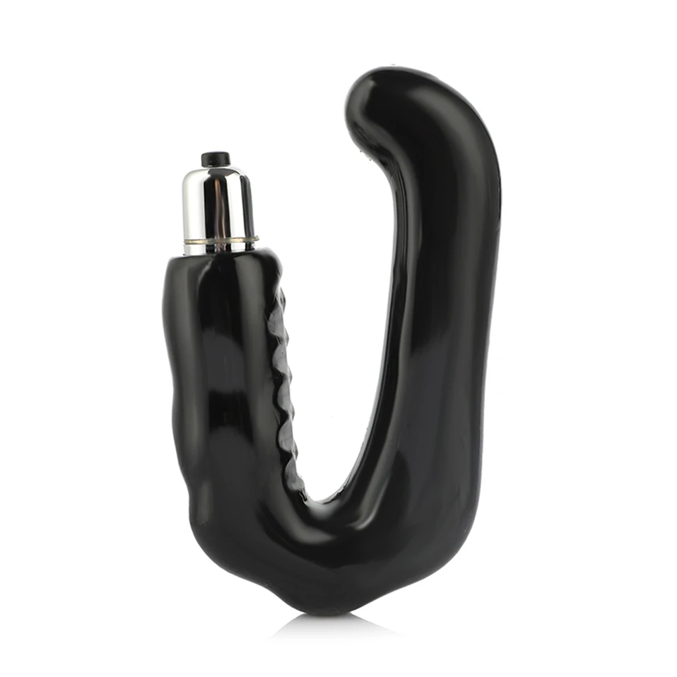 U-Type-Anal-Vibrator-Butt-Plug-Prostate-Stimulator-G-spot-Massage-Dildo-Vibrator-C-Type-Bullet