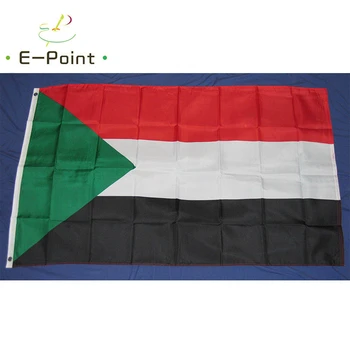 

Sudan Country Flag 2ft*3ft (60*90cm) 3ft*5ft (90*150cm) Size Christmas Decorations for Home Flag Banner